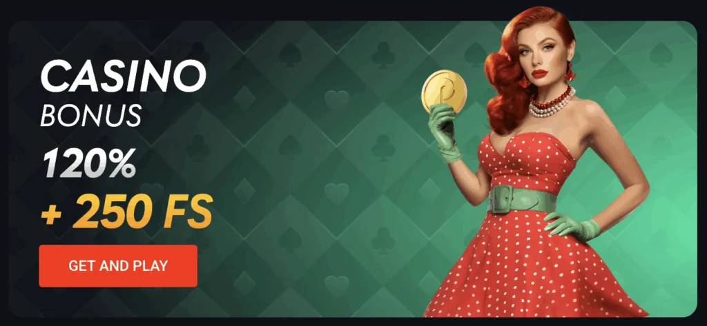 Welcome bonus at Pin Up Casino